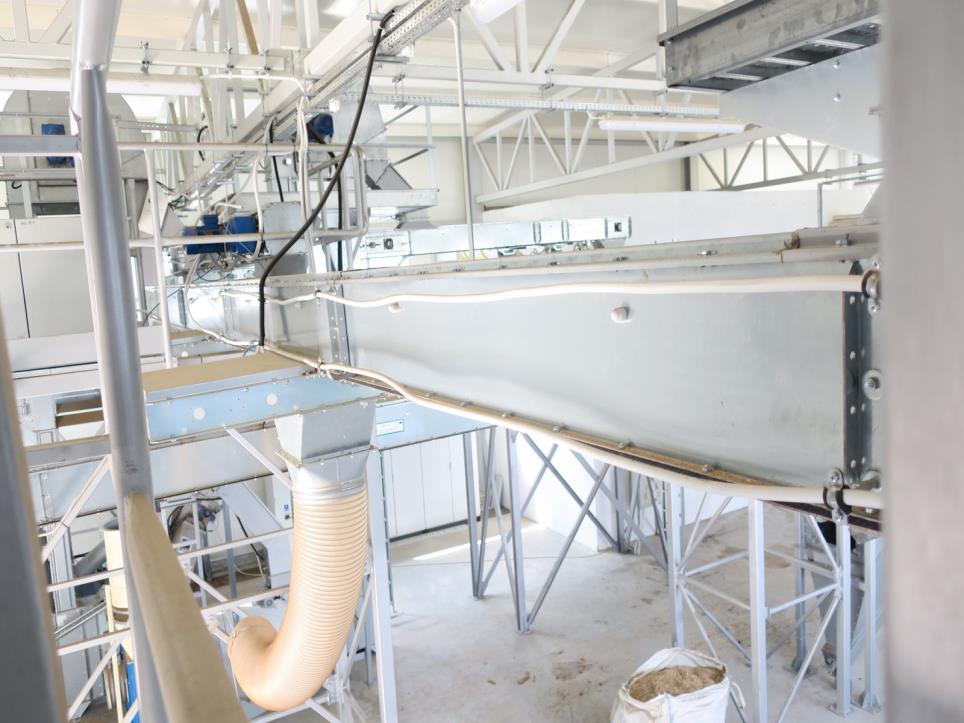 Machines from the biofuel production plant<br>
-2